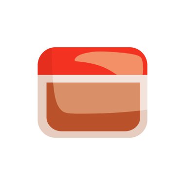 Tırnak jölesi veya el kremi vektörü için manikür kavanozu