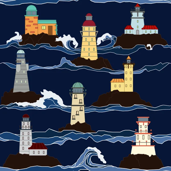 Pattern of lighthouse