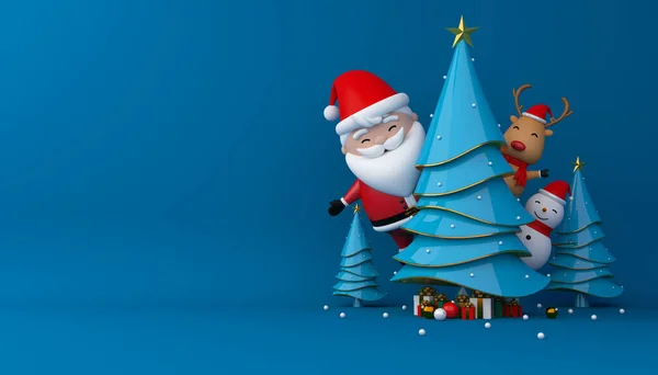 Mutlu Noeller ve mutlu yıllar, 3D çizim.