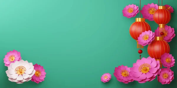 Çin yeni yılı, mutlu yeni yıl tabelası.