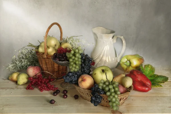 Frutas natureza morta — Fotografia de Stock