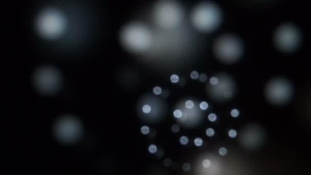 Projecteurs clignotants, mouvement lisse de la lumière 