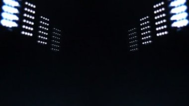 Projektörler, düzgün hareket ışık yanıp sönen