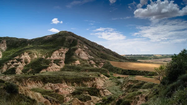 Geërodeerde heuvels — Stockfoto