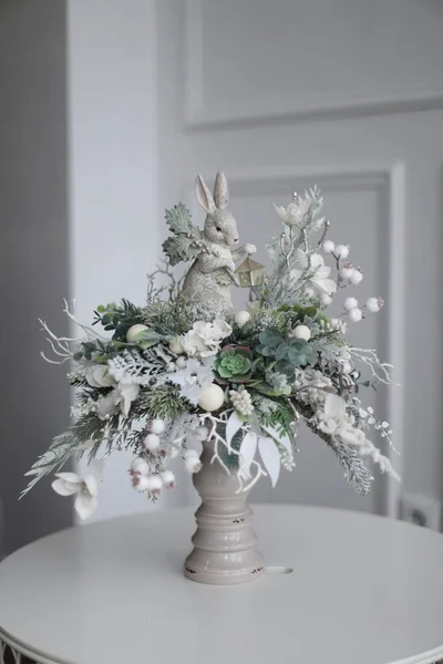 Işık içerisine kristal kütle dekorasyonları