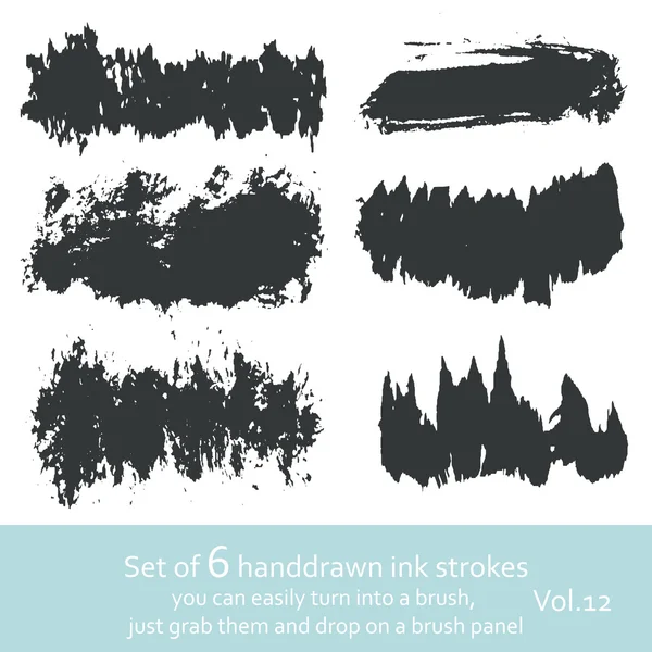 Ink strokes. vol.5 — Stock Vector