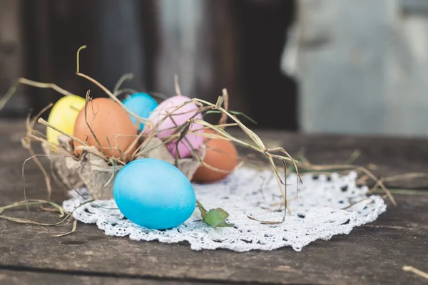 Wielkanoc jaja kompozycja — Zdjęcie stockowe
