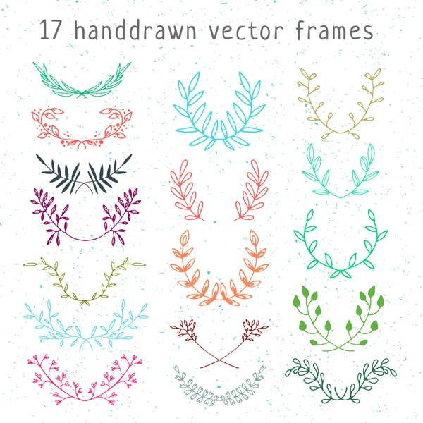 Doodle frames — Stockvector