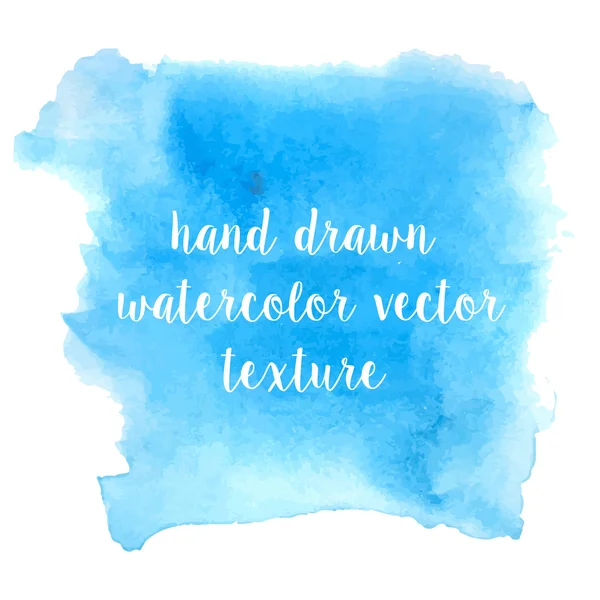 Hand getekend aquarel vector textuur — Stockvector