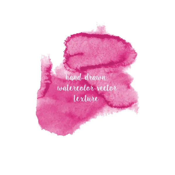 Handgezeichnete Aquarell-Kleckse — Stockvektor