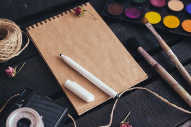 Rahat boş a4 sayfası mockup