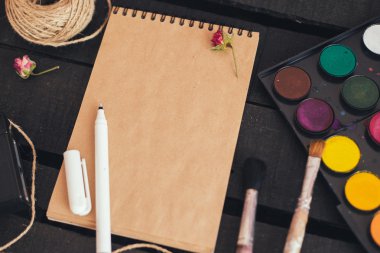 Rahat boş a4 sayfası mockup