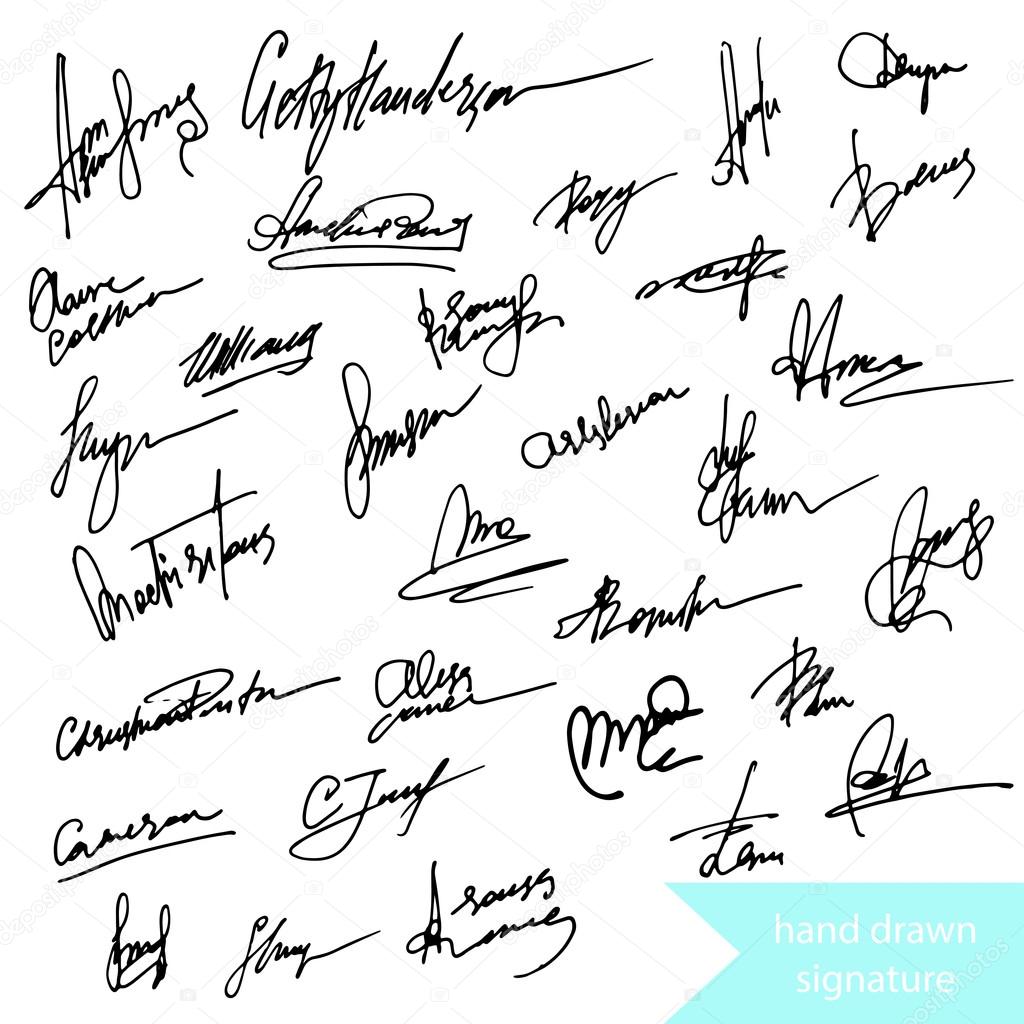 pen signature signs icons