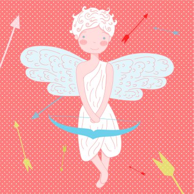 Komik küçük aşk tanrısı çizgi film