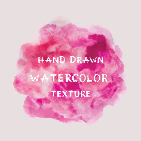 Ronde aquarel textuur — Stockvector