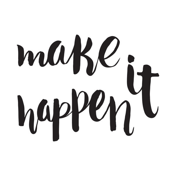 Займись этим. Мотивационная надпись
