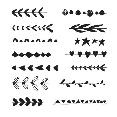 çiçek şeritler, kenarlıkları ayarlayın