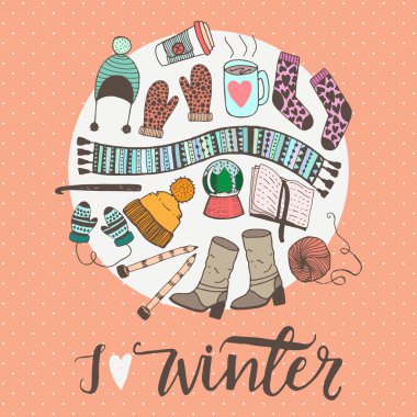 Kış modası, giyim comopsition