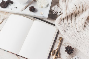 Şirin vintage Noel kompozisyon