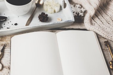 Şirin vintage Noel kompozisyon