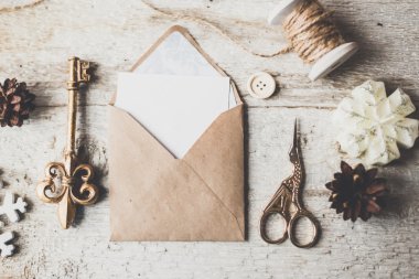 Noel, yeni yıl hediye kompozisyon