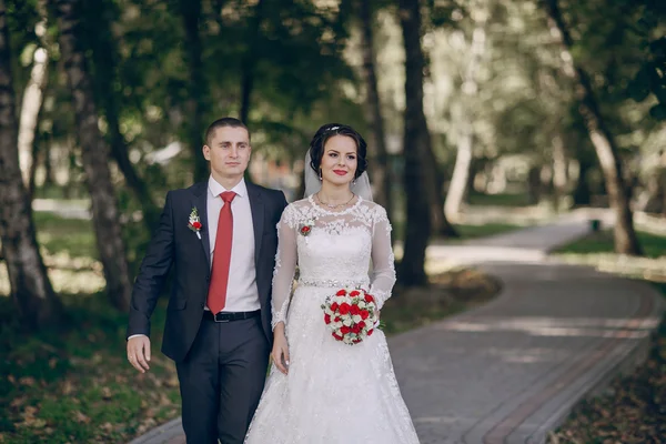 Meraviglioso giorno del matrimonio — Foto Stock