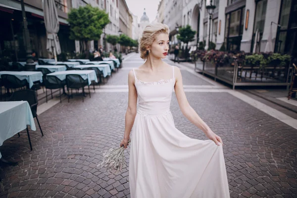 Jour de mariage à Budapest — Photo