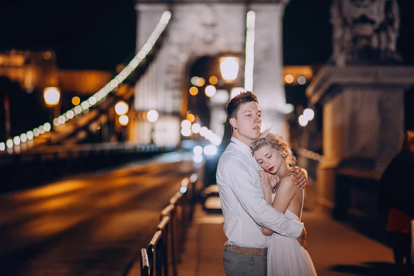 Dia do casamento em Budapeste — Fotografia de Stock