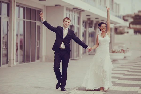 Casamento no mar — Fotografia de Stock