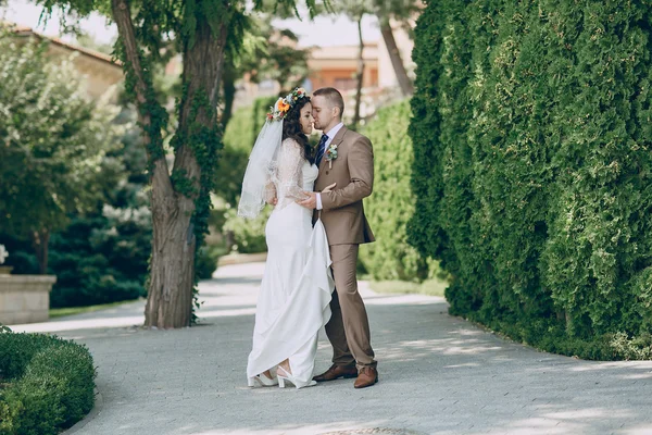 Sunny wedding day — Stock Photo, Image