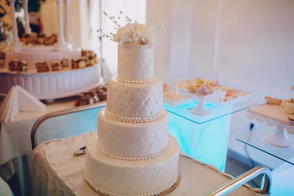 Decoração de recepção de casamento — Fotografia de Stock