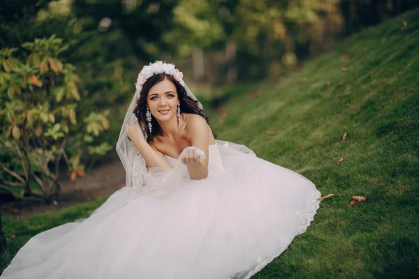 Magical festive wedding day — Stock Photo, Image