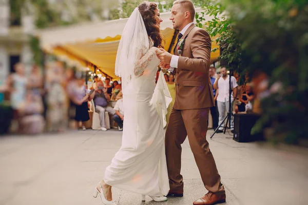 Hochzeit erster Tanz — Stockfoto