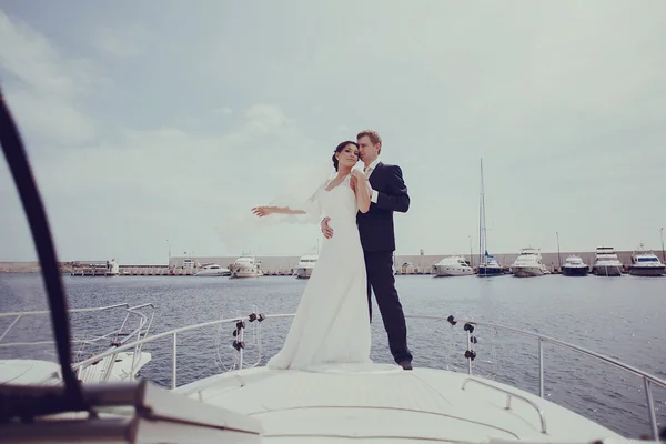 Casamento no mar — Fotografia de Stock