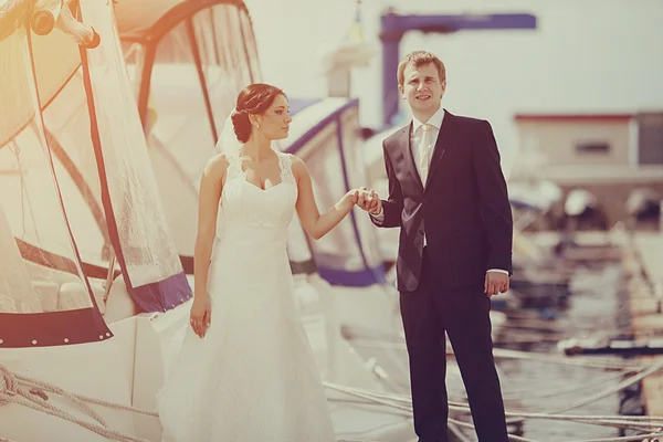 Wedding at the sea — Stock Photo, Image