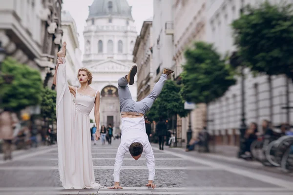 Dia do casamento em Budapeste — Fotografia de Stock