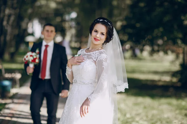 Meraviglioso giorno del matrimonio — Foto Stock