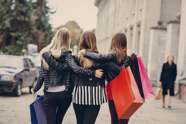 Mode winkelstraat — Stockfoto