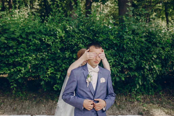 Dia de sol casado — Fotografia de Stock