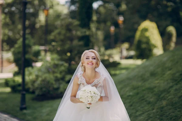 Dia de sol de casamento — Fotografia de Stock