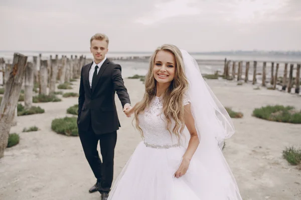 Día de la boda en Odessa — Foto de Stock