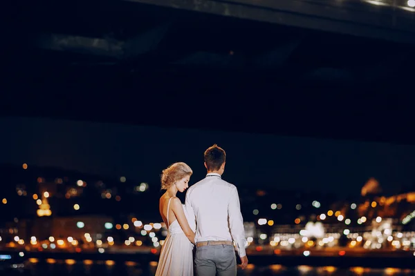 ブダペストでの結婚式の日 — ストック写真