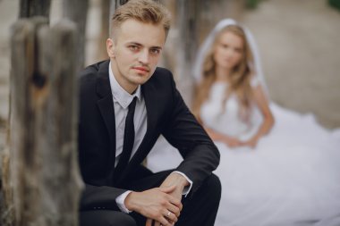 düğün günü Odessa'daki