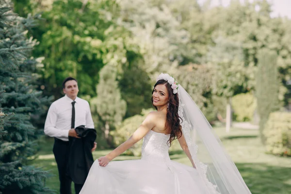 Mágico día de la boda festiva — Foto de Stock