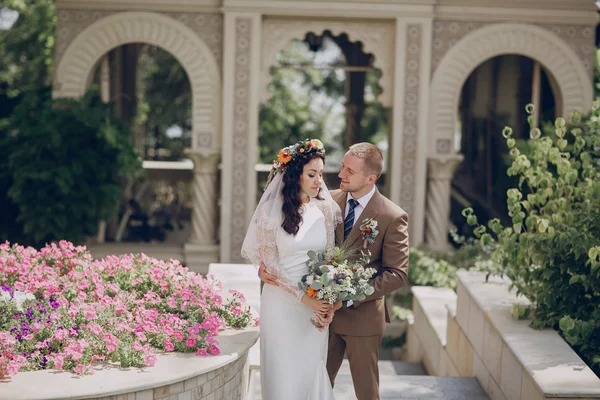 Sunny wedding day — Stock Photo, Image