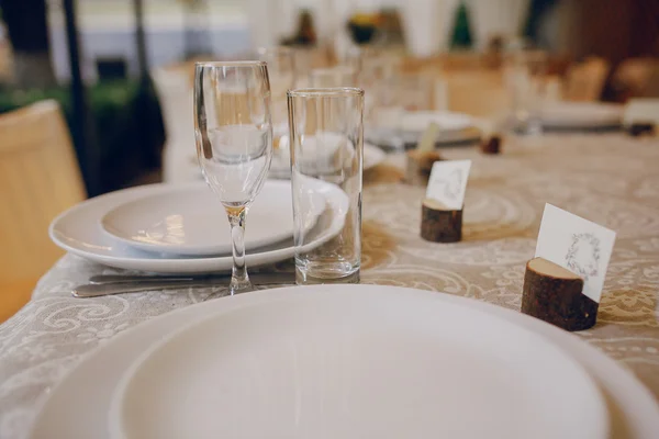 Restaurante do banquete de casamento — Fotografia de Stock