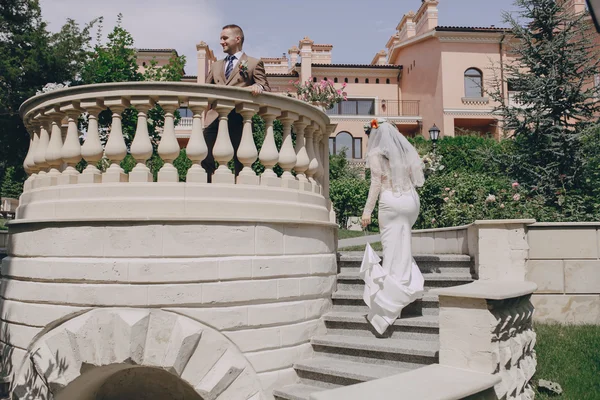 Jour de mariage ensoleillé — Photo