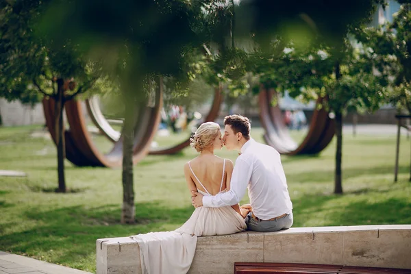 Jour de mariage à Budapest — Photo