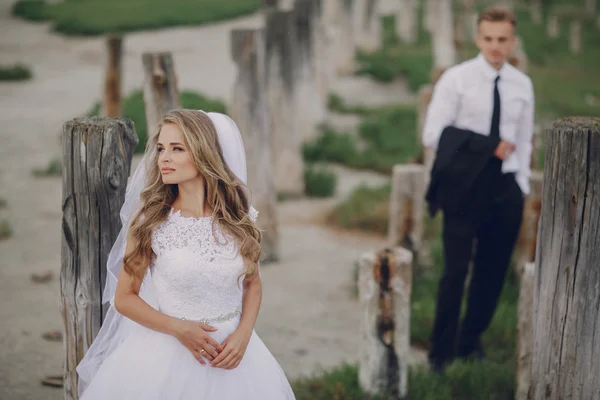 Día de la boda en Odessa — Foto de Stock