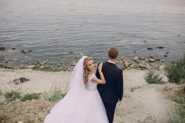 Dia do casamento em odessa — Fotografia de Stock